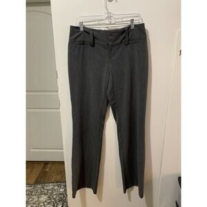 Maurice’s Dress Pants Womens 3/4R Grey Stretch Dress Slacks Trousers
